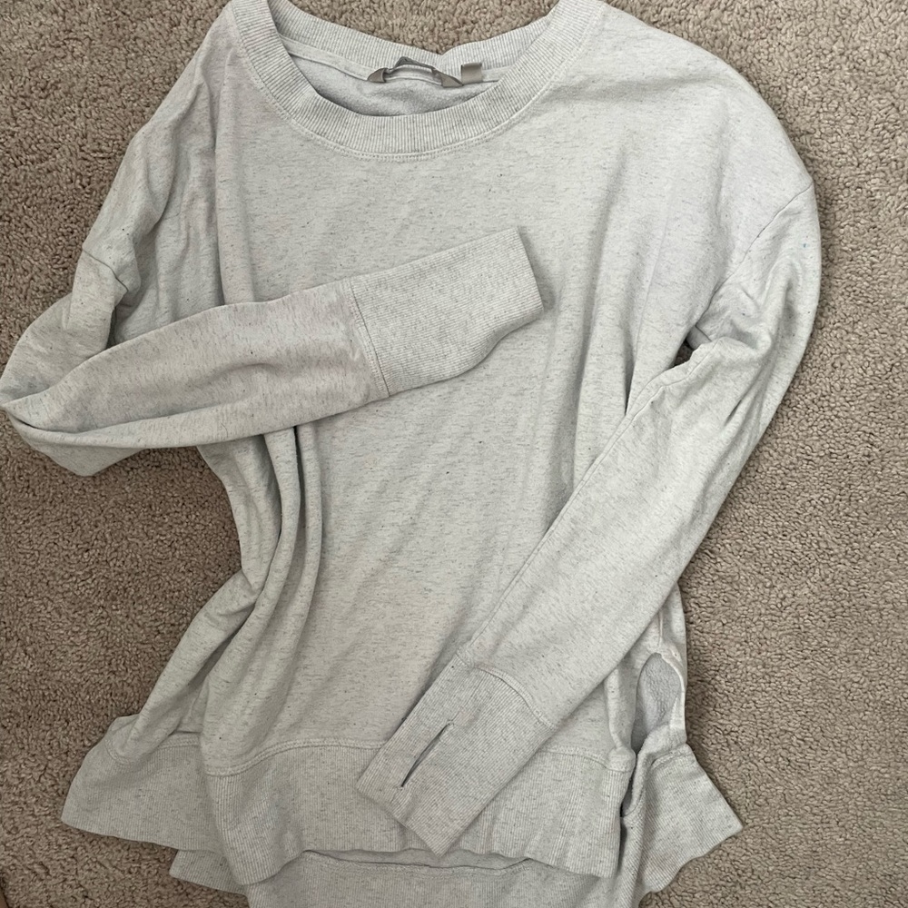 Silver sweater
